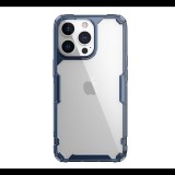 NILLKIN NATURE PRO műanyag telefonvédő (szilikon keret, közepesen ütésálló, légpárnás sarok) SÖTÉTKÉK [Apple iPhone 13 Pro Max] (5996591105260) - Telefontok