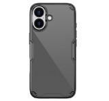 NILLKIN NATURE PRO szilikon telefonvédő (ütésállóság, légpárnás sarok) FEKETE Apple iPhone 17