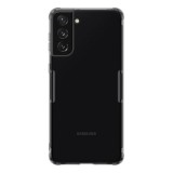 Nillkin Nature Samsung Galaxy S21 Plus (SM-G996) szilikon telefonvédő (közepesen ütésálló, 0.6 mm, ultravékony) szürke