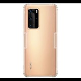 NILLKIN NATURE szilikon telefonvédő (közepesen ütésálló, légpárnás sarok, 0.6 mm, ultravékony) ÁTLÁTSZÓ [Huawei P40] (5996457959037)