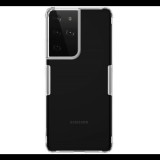 NILLKIN NATURE szilikon telefonvédő (közepesen ütésálló, légpárnás sarok, 0.6 mm, ultravékony) ÁTLÁTSZÓ [Samsung Galaxy S21 Ultra (SM-G998) 5G] (5996591029405) - Telefontok