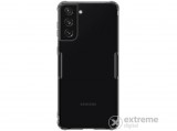Nillkin Nature ultravékony gumi/szilikon tok Samsung Galaxy S21 Plus (SM-G996) készülékhez, szürke