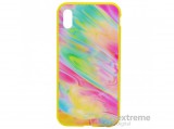 Nillkin OMBRE telefonvédő szilikon keret/bumper Apple iPhone XS Max (6,5") készülékhez, sárga