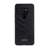 Nillkin PRESTIGE műanyag telefonvédő ( Huawei Mate 20 szilikon keret hátlap, kigyóbőr hatású minta) fekete