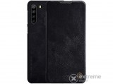 Nillkin QIN álló, bőr hatású flip tok Samsung Galaxy A21 (SM-A210F) készülékhez, fekete