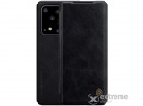 Nillkin QIN álló, bőr hatású flip tok Samsung Galaxy S20 Ultra (SM-G988F) készülékhez, fekete