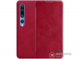 Nillkin QIN álló, bőr hatású flip tok Xiaomi Mi 10 Pro 5G készülékhez, piros