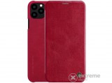 Nillkin QIN álló bőr tok Apple iPhone 11 Pro Max készülékhez, piros
