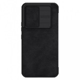 Nillkin Qin Book Pro fekete flip tok kameravédővel Samsung A54 5G készülékhez