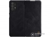 Nillkin QIN bőr hatású álló tok Samsung Galaxy A32 4G (SM-A325) készülékhez, fekete