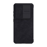 Nillkin Qin Leather Pro Samsung S23 tok fekete (043128) (NI043128) - Telefontok