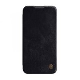 Nillkin Qin Pro Leather Case for iPhone 14 Pro Max tok fekete (038421)