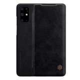 Nillkin QIN Samsung Galaxy S20 Plus (SM-G986) tok álló (Flip, oldalra nyíló, bankkártya tartó) fekete