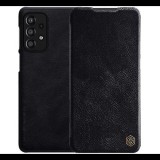 Nillkin Qin tok álló, bőr hatású Samsung Galaxy A13 4G fekete (GP-115667) (GP-115667)