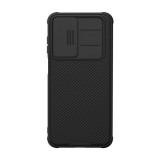 Nillkin Samsung Galaxy A26 5G (SM-A266) camshield pro szilikon telefonvédő (ütésállóság, kameravédő, csíkos) fekete