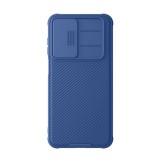 Nillkin Samsung Galaxy A26 5G (SM-A266) camshield pro szilikon telefonvédő (ütésállóság, kameravédő, csíkos) sötétkék