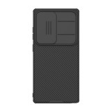 Nillkin Samsung Galaxy S25 Ultra (SM-S938) camshield pro magnetic műanyag védő (ütésálló, mágneses, csíkos) fekete