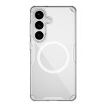 Nillkin Samsung Galaxy S26 (SM-S942) nature pro magnetic műanyag védő (ütésállóság, légpárnás sarok, magsafe) átlátszó