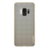 NILLKIN Samsung Galaxy S9 (SM-G960) air műanyag telefonvédő (gumírozott, lyukacsos) arany