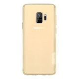 NILLKIN Samsung Galaxy S9 (SM-G960) nature szilikon telefonvédő (0.6 mm, ultravékony) aranybarna