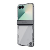 Nillkin Samsung Galaxy Z Flip7 (SM-F766) iceblade szilikon telefonvédő (ütésállóság, kitámasztó) fekete
