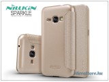Nillkin Samsung J120F Galaxy J1 (2016) oldalra nyíló flipes tok - Nillkin Sparkle - gold NL117457