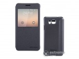 Nillkin SPARKLE S-View Cover műanyag tok Samsung Galaxy Alpha (SM-G850) készülékhez, fekete