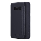 Nillkin Sparkle Samsung Galaxy S8 flip tok (fekete)