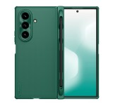 NILLKIN SUPER FROSTED FOLD műanyag telefonvédő (mágneses, érdes felület, asztali tartó, érintő ceruza) SÖTÉTZÖLD Samsung Galaxy Z Fold7 (SM-F966)