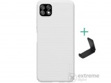 Nillkin SUPER FROSTED műanyag telefonvédő Samsung Galaxy A22 5G (SM-A226) készülékhez, fehér