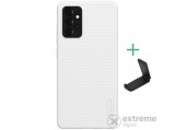 Nillkin SUPER FROSTED műanyag telefonvédő Samsung Galaxy A72 4G (SM-A725F) készülékhez, fehér