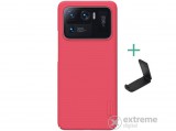 Nillkin SUPER FROSTED műanyag telefonvédő Xiaomi Mi 11 Ultra 5G készülékhez, piros