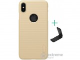 Nillkin SUPER FROSTED műanyag tok Apple iPhone XS Max (6,5") készülékhez, arany