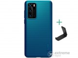 Nillkin Super Frosted műanyag tok Huawei P40 készülékhez, sötétkék