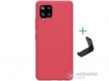 Nillkin Super Frosted műanyag tok Samsung Galaxy A42 5G (SM-A425F) készülékhez, piros