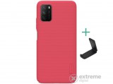 Nillkin Super Frosted műanyag tok Xiaomi Poco M3 készülékhez, piros