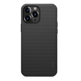 Nillkin Super Frosted Pro Apple iPhone 13 Pro Max műanyag védő (közepesen ütésálló, gumírozott, érdes felület) fekete