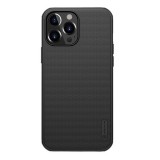 Nillkin Super Frosted Pro Apple iPhone 13 Pro műanyag védő (közepesen ütésálló, gumírozott, érdes felület) fekete