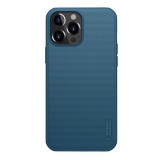Nillkin Super Frosted Pro MAGNETIC Apple iPhone 13 Pro Max műanyag védő (közepesen ütésálló, Magsafe rögzítésű) kék