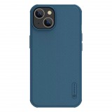 Nillkin Super Frosted PRO Magnetic kék Magsafe kompatibilis védőtok Apple iPhone 14 készülékhez (248229) (127241) - Telefontok