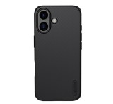 NILLKIN SUPER FROSTED PRO MAGNETIC műanyag telefonvédő (mágneses, ütésállóság, gumírozott) FEKETE Apple iPhone 17
