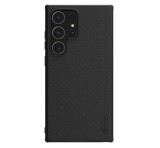 NILLKIN SUPER FROSTED PRO MAGNETIC műanyag telefonvédő (mágneses, ütésállóság, gumírozott) FEKETE Samsung Galaxy S24 Ultra (SM-S928)