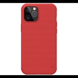 NILLKIN SUPER FROSTED PRO műanyag telefonvédő (közepesen ütésálló, gumírozott, érdes felület) PIROS [Apple iPhone 12 Pro Max] (5996591005652)
