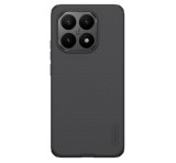 NILLKIN SUPER FROSTED PRO műanyag telefonvédő (ütésállóság, gumírozott, érdes felület) FEKETE