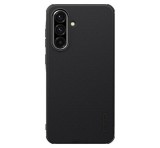 NILLKIN SUPER FROSTED PRO műanyag telefonvédő (ütésállóság, gumírozott, érdes felület) FEKETE Samsung Galaxy A36 5G (SM-A366)