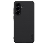 NILLKIN SUPER FROSTED PRO műanyag telefonvédő (ütésállóság, gumírozott, érdes felület) FEKETE Samsung Galaxy A56 5G (SM-A566)