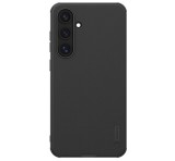 NILLKIN SUPER FROSTED PRO műanyag telefonvédő (ütésállóság, gumírozott, érdes felület) FEKETE Samsung Galaxy S24 FE 5G (SM-S721)