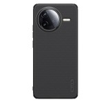NILLKIN SUPER FROSTED PRO műanyag telefonvédő (ütésállóság, gumírozott, érdes felület) FEKETE Xiaomi Poco F7 Pro