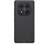 NILLKIN SUPER FROSTED PRO műanyag telefonvédő (ütésállóság, gumírozott, érdes felület) FEKETE Xiaomi Redmi Note 14 Pro 4G