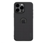 NILLKIN SUPER FROSTED PRO műanyag telefonvédő (ütésállóság, gumírozott, érdes felület, logó kivágás) FEKETE Apple iPhone 16 Pro Max